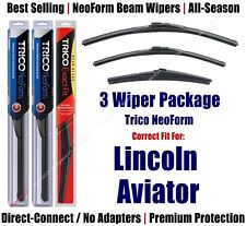 3pk Super-Premium NeoForm Wipers fits 2020-2021 Lincoln Aviator 162515/2115/12I picture