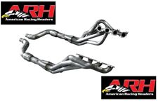 1-7/8″ X 3” ARH SS headers /  catted pipes cats 2015-17 Mustang GT 5.0 Coyote picture