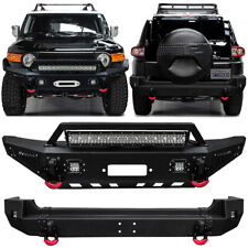 Vijay FIT 2007-2014 FJ Cruiser Front or Rear Bumper w/D-Rings and LED Lights picture