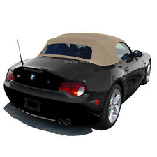 Fits: 2003-2008 BMW Z4, Convertible Top w/Glass Window, Haartz Tan Stayfast picture