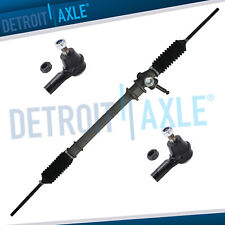 Manual Steering Rack and Pinion + Outer Tie Rods for 1994-1996 1997 Ford Aspire picture