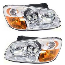 Headlight Set For 2007-2009 Kia Spectra Left and Right With Bulb 2Pc picture