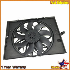 Radiator Cooling Fan Assembly For 04-09 BMW 525i/530i/528xi/750i/645Ci 621-211 picture