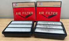 TWO Champion CAP7344 Engine Air Filters for CA7344 XA4720 A24720 46028 MB906051 picture