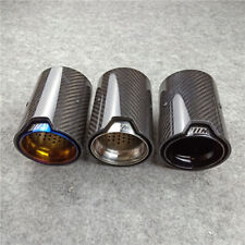 Real Carbon Fiber Exhaust Pipe Muffler tip For BMW M Performance exhaust pipe picture