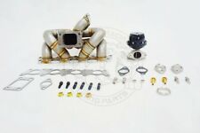 T3 3mm Turbo Manifold+38mm Wastegate for A4 1.8L Golf GTI FWD Turbo Header 99-04 picture