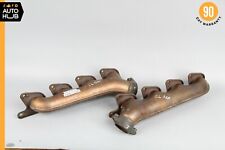 07-11 Mercedes W216 CL550 S550 5.5 V8 Exhaust Manifold Right and Left Set Of 2 picture