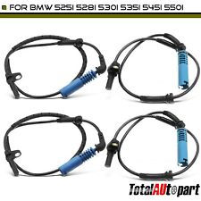 4Pcs ABS Wheel Speed Sensor for BMW 525i 528i 530i 535i 545i 550i Front & Rear  picture