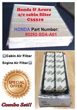Combo Set For Honda Accord 03-07 & Acura TL 04-06 V6 Engine & Cabin Air Filter  picture