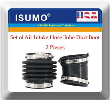 Set of 2 Air Intake Hose Tube Duct Boot for Infiniti M35 M45 2006-2009 V6 3.5L picture