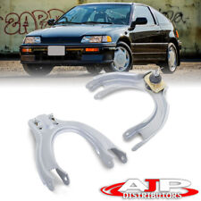 Silver Upper Adjustable Camber Control Arm Kit Pair For 1988-1991 Civic CRX EF picture