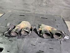 17-19 MERCEDES E43 AMG W213 EXHAUST TAIL PIPE TIP REAR LEFT & RIGHT PAIR OEM picture