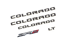 Brand New 23-24 Chevrolet Colorado Emblems In Black OEM Genuine GM # 85660257 picture