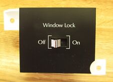 1992 & 1993 CADILLAC DEVILLE FWD FLEETWOOD WINDOW LOCK OUT SWITCH picture
