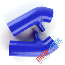 Silicone Air Intake Hose Blue For Infiniti G35 350Z VQ35HR G37 370Z EX35 VQ37VHR picture
