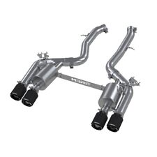 MBRP For 18-22 BMW M2 Competition 3.0L T304 SS 3in Resonator-Back Exhaust Quad picture