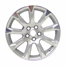 19x8.5 9 Spoke Refurbished Aluminum Wheel Machined and Painted Silver 560-04097 picture
