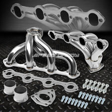 For Ford 302-351W Small Block Hugger Tight Fit Exhaust Manifold Header+Gaskets picture
