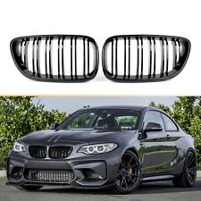 M Style Front Kidney Grille grill 14-20 BMW 2 Series F22 F23 F24 220i 230i M240i picture