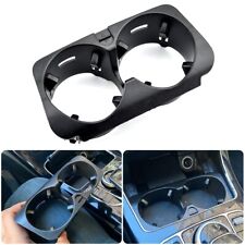 Front Dual Cup Holder for Mercedes-Benz W205 C205 C43 AMG C200 2015-2018 Black picture