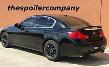 NEW PAINTED REAR SPOILER W/LED FOR 2007-2013 INFINITI G35/G37 SEDAN  ANY COLOR  picture