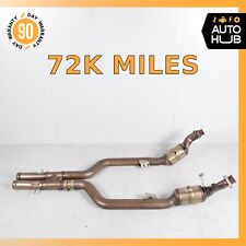 Mercedes W221 S63 CL63 AMG M157 Engine Exhaust Downpipe Left & Right Set OEM 72k picture