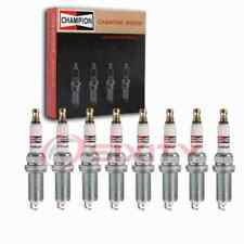 8 pc Champion Exhaust Side Iridium Spark Plugs for 2008-2010 Jeep Commander gm picture