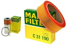 Mann Oil Air Filter Service Kit for Mercedes W123 300CD 300D 300SD 300TD picture
