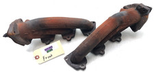 2012-2015 AUDI A7 4G8 3.0L LEFT RIGHT EXHAUST MANIFOLD HEADERS SET X2 OEM. picture