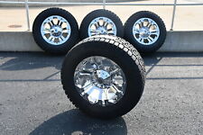 Wheel Tire Package XD778 Monster Chrome 20x10 w/ 35x12.50R20 for Tundra/Ram 1500 picture