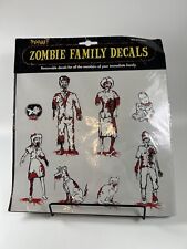 Spirit Halloween Removable Vinyl Car Decals Zombie Family Parody NIP picture