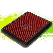 Washable Hi-Flow Panel Air Filter Red for G6 Equinox Malibu DTS Luceme 05-12 picture
