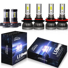 For Chevy Suburban 1500 2500 2007-2014 Tahoe LED Headlight+Fog Light Bulbs Kit picture