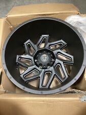 (QTY 1) Vision Spyder Wheel 20x12 6x139.7 -57mm Gloss Black w/ Milled Windows picture