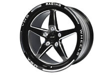 2x V-Star 5 Spoke Rear Drag Racing Rims Wheels 17x10 5x115 30 ET For 06 21 Dodge picture