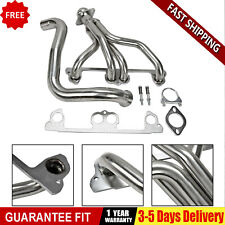 NEW 1× Exhaust Stainless Header Kit Manifold For Jeep Wrangler TJ 2.5L L4 97-99 picture