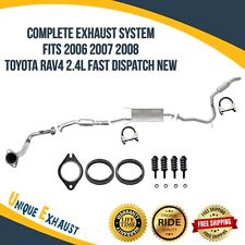Complete Exhaust System Fits 2006 2007 2008 Toyota RAV4 2.4L Fast Dispatch New picture