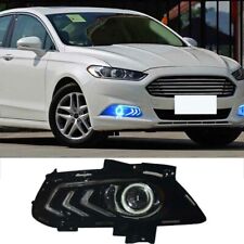 Angel Eye LED Front Bumper Fog Light Assembly For Ford Mondeo Fusion 2013-2016 picture