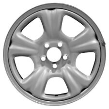 68727 Refinished OEM Wheel Steel Fits 2003-2007 Subaru Forester Silver Painted picture