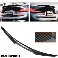 Rear Trunk Lip Spoiler Wing For 07-13 BMW E92 Coupe 328i 335i M3 - Carbon Fiber picture