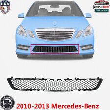 Front Bumper Lower Grille Textured Black Plastic For 2012-13 Mercedes Benz E300 picture