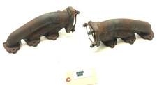 2012-2015 AUDI Q7 3.0L V6 RIGHT LEFT ENGINE EXHAUST MANIFOLD HEADERS PIPES OEM. picture
