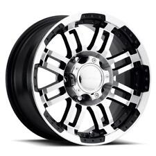 Vision Off-Road 375 Warrior Series Gloss Black Wheels with Machined Face picture