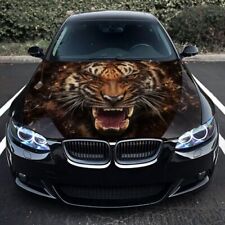 Car hood wrap Decal fierce Tiger vinyl suitable for any vehicle picture