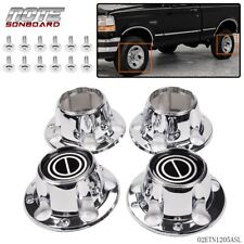 FIT FOR BRONCO 80-96 FORD F-150 F150 VAN WHEEL HUB 4X4 CENTER CAP SET W/ 2 OPEN picture