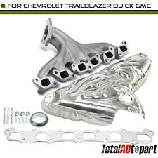 Exhaust Manifold with Gasket for ChevyTrailblazer Buick Rainier GMC Envoy Saab picture