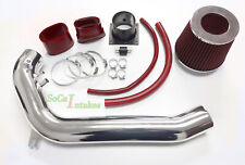 Red Air Intake Kit & Filter For 1991-1994 Nissan 240SX S13 Silvia 2.4L L4 picture