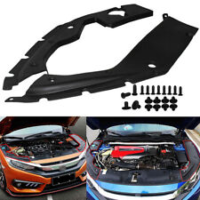 A PAIR PANEL FOR 2016-2018 10TH GEN HONDA CIVIC ENGINE BAY SIDE COVERS PANELS picture