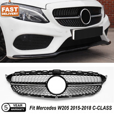 Front Grill Grille For Mercedes W205 C180 C200 C400 C350 C43 C450 2015-2018 picture
