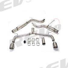 REV9 STRAIGHT PIPE EXHAUST SYSTEM KIT FOR VW GOLF GTI MK7 15-17 2.0T TURBO picture